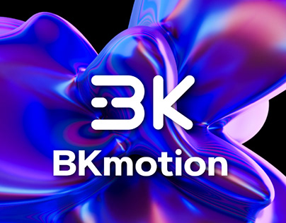 BKmotion | Motion studio logo | Студия Анимации