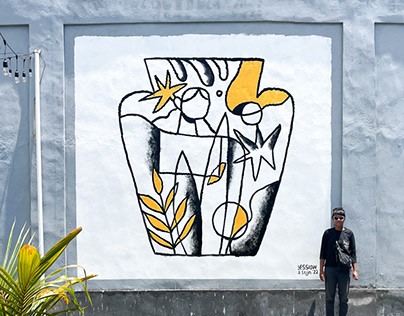 Experiment Mural - Bali, Indonesia