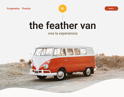 Rediseño Web: The feather van