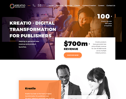 Kreatio New Website