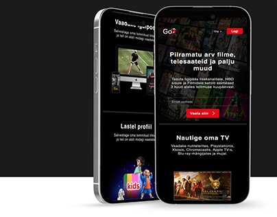 COURSE WORK - UI design mobile | GO3 Eesti