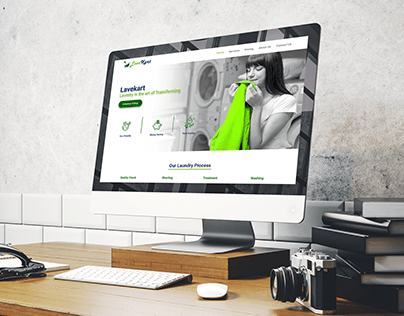 Laundry Website Design | WordPress Design