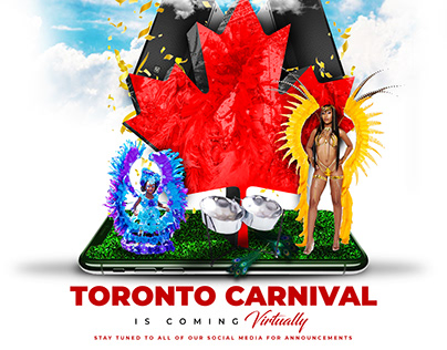 Toronto Carnival 2020 Flyer & Animation