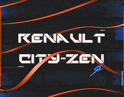 Renault CITY-ZEN / Transportation Design / Sketch