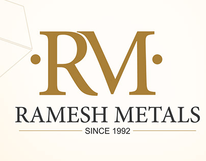 Ramesh Metals Logo Design, Cards Design & Development