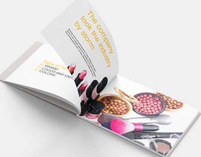 Makeup book design