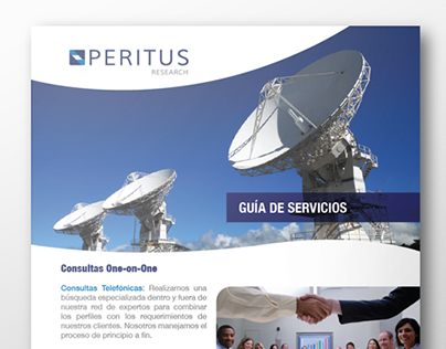Peritus Research | Brochure Design