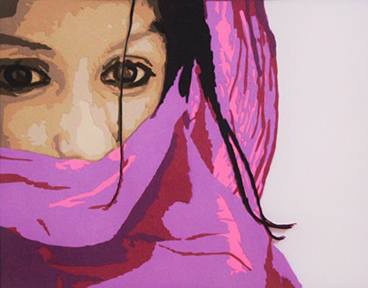 Multi-layered High-detail Papercut Portrait