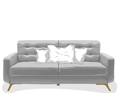 Vector illustrations for australian brand of cushions