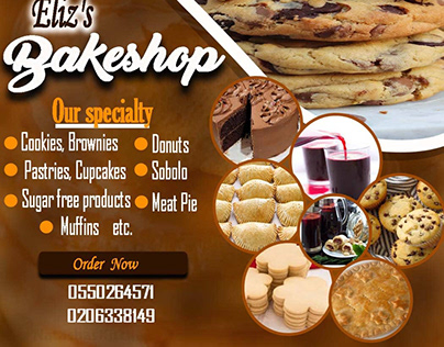 Poster for bake shop