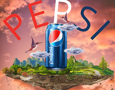 Pepsi Advertising poster Recreated
