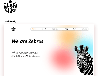 Website UI Design - Zebra Life