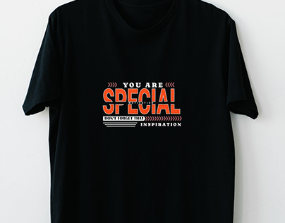 T shirt Design with special word