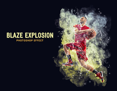 Blaze Explosion Photoshop Effect