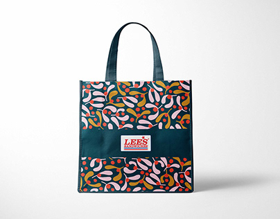 Lee's Sandwiches' Holiday Bags Design