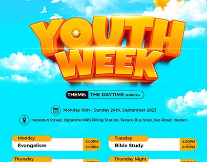 Annual Youth Week Flyer