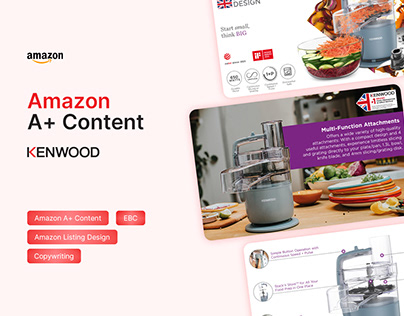 Kenwood: Amazon A+ Content | EBC