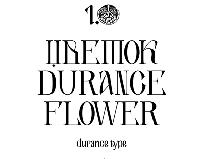 Durance Type — urban legend font