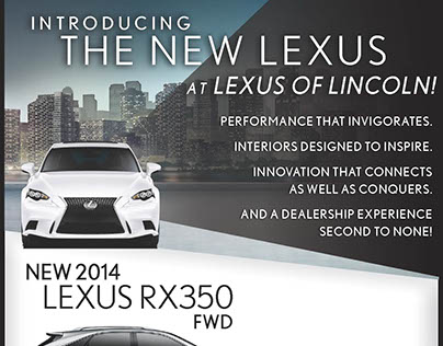 Lexus of Lincoln Print Ad