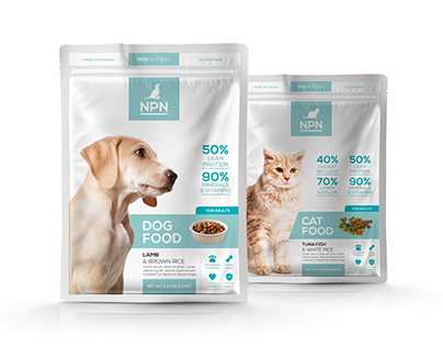 Cat/Dog Food Package Design
