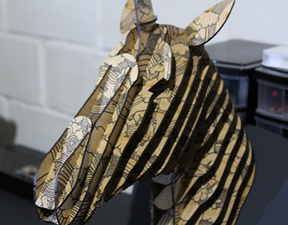 Unicorn Head - Illustrated objects