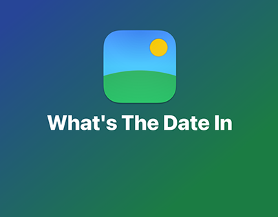 WTDI - Date Calculator App for iOS and macOS