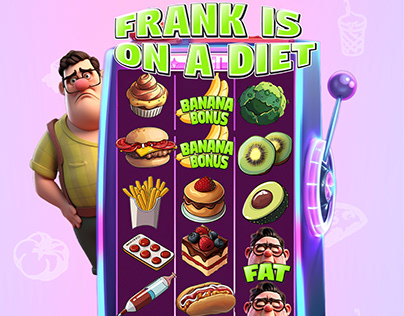 Slot game "Frank is on a diet"