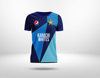 Karachi Whites Concept Kit Design for National T20 Cup