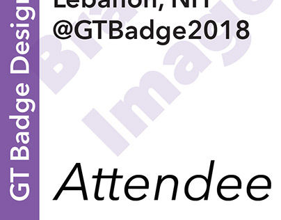 Conference Badge Design