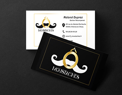 Carte de visite Ô-Moustaches
