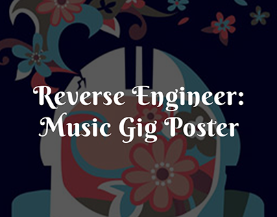 Reverse Engineer: Music Gig Poster