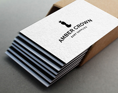 Amber crown - logo design