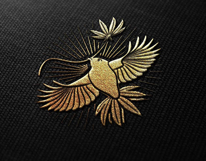 Cannabis bird logo concept ☘️