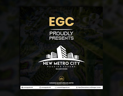 New Metro City Project Social Media Post Design