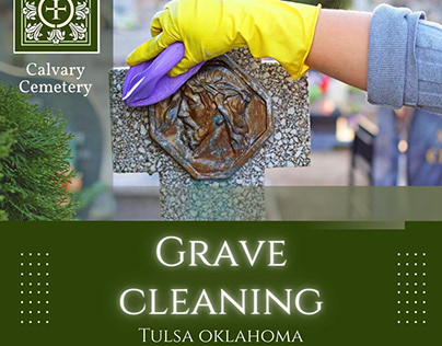 Grave Cleaning | Calvary Cemetery
