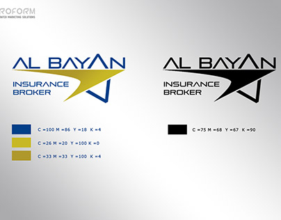Corporate Identity " Al Bayan Insurance Broker"