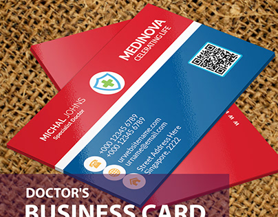 Medical & Health Care Business Card | Digital Printing