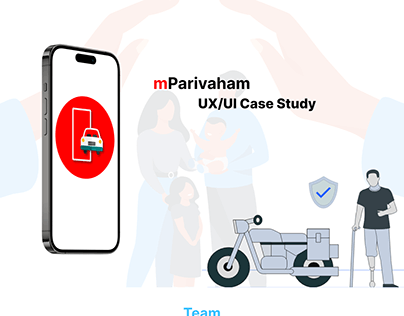 mParivaham ui/ux case study