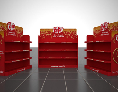 KitKat ramadan 160 x 80 stand