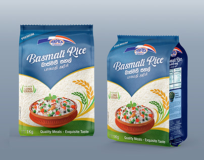 Basmati Rice Pack Design