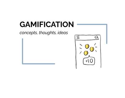 Gamification; paper wireframe sketches