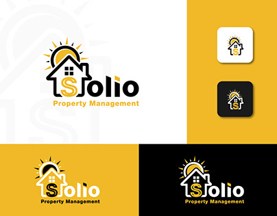 Solio Property Management Logo Design.