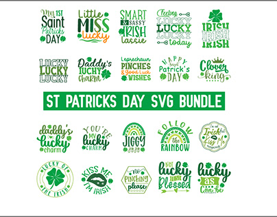 St Patricks day svg bundle
