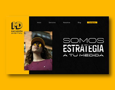 Diseño web - Macarrón Digital