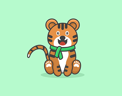 Cartoon Logo Tiger Projects | Photos, videos, logos, illustrations and  branding on Behance