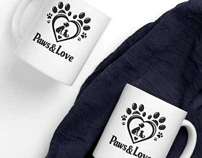Paws & Love design for mugs