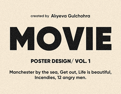 Movie Poster Design / vol. 1