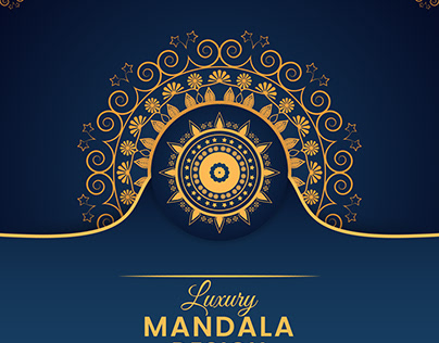 Luxury Mandala Design Template
