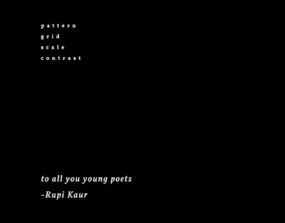 Poem Remix - Rupi Kaur