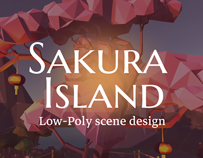 Sakura Island Scene